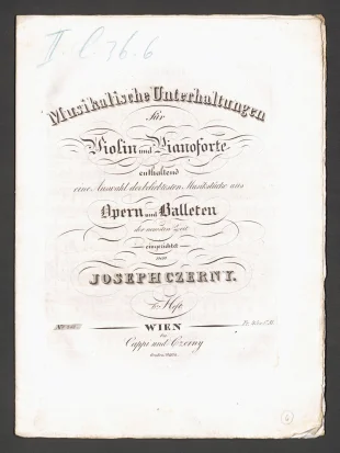 Duetto aus der Oper Conradino