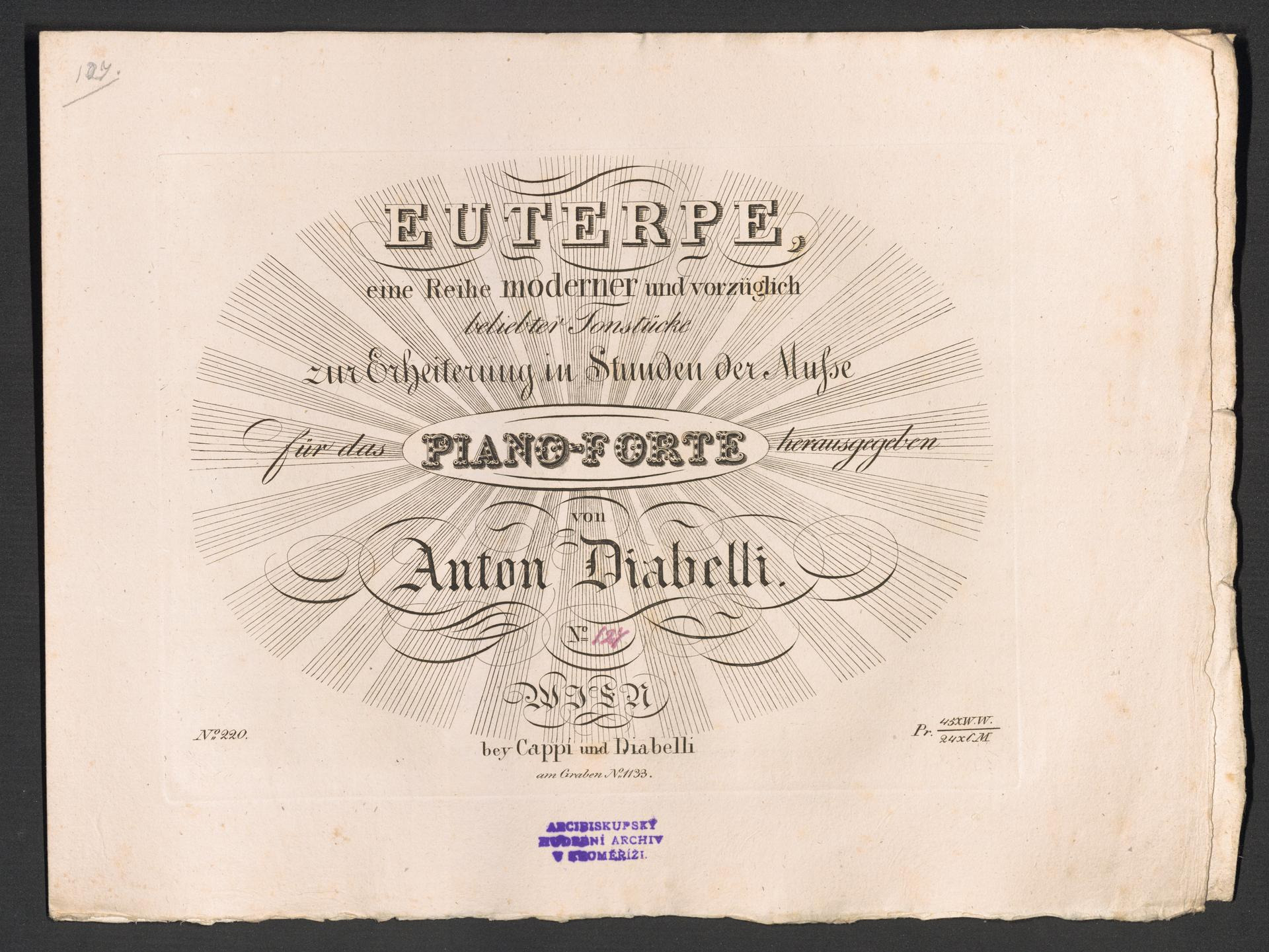 Aria aus der Oper: Johan von Paris