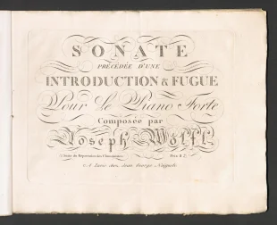 Sonate Introduction Fugue