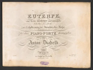 Der Abschied der Troubadours ; Romanze von Blangini