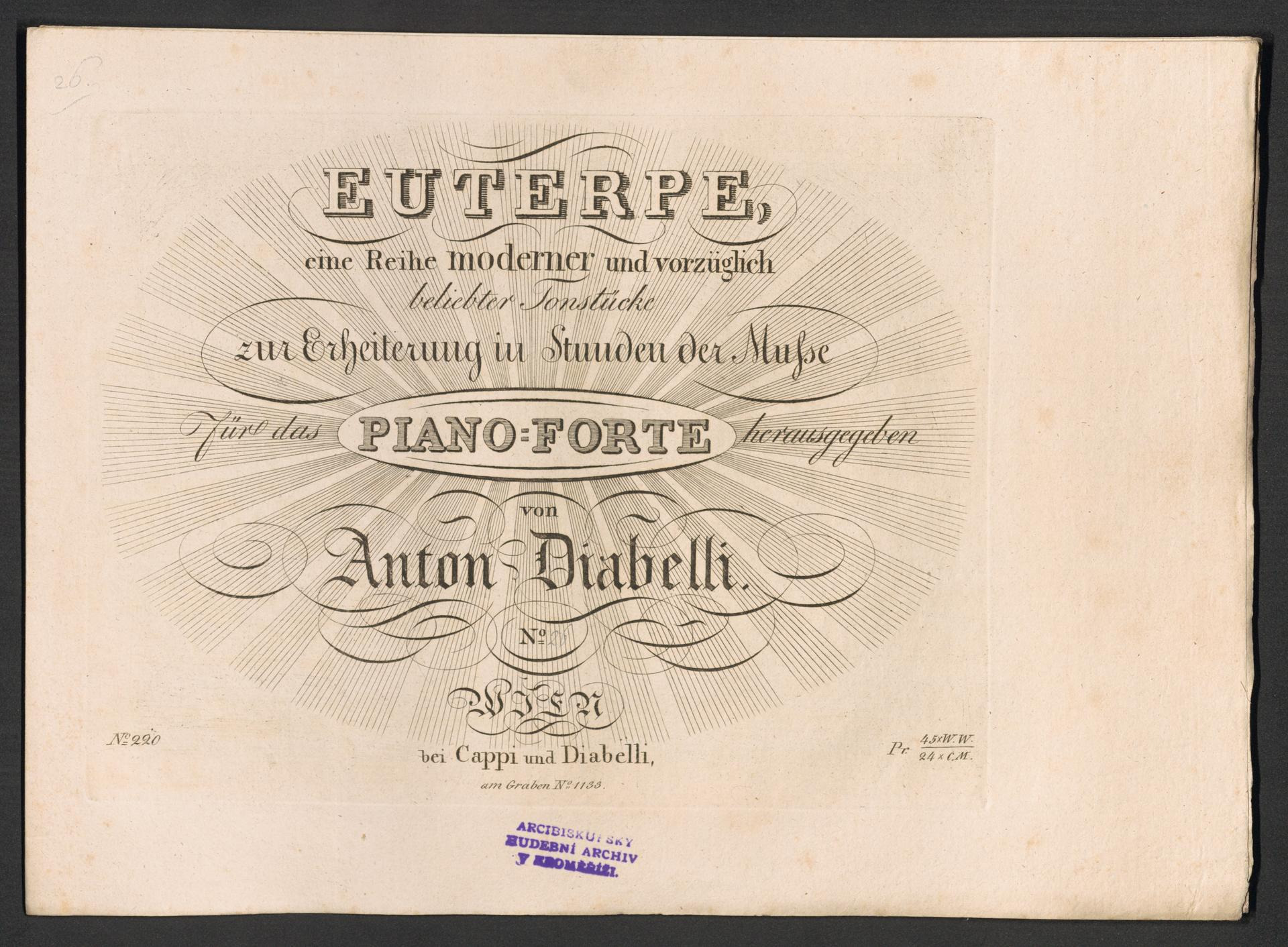Arie aus der Oper: Tancred