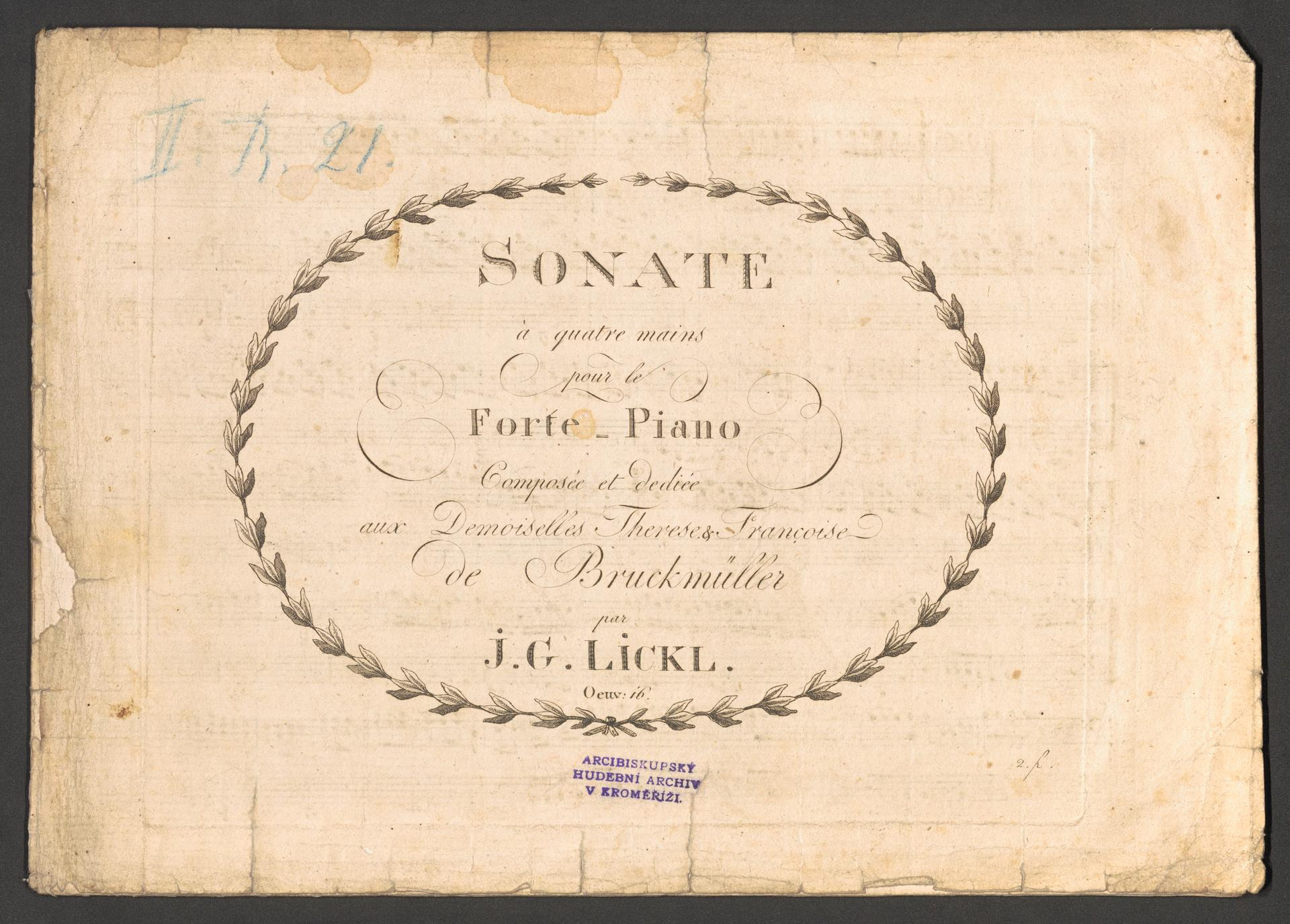 Sonate Op. 16