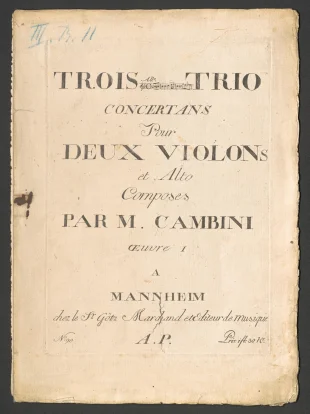 Trois Trio Concertans