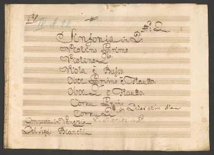 Sinfonia in D