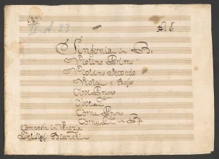 Sinfonia in B