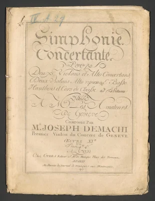 Simphonie Concertante
