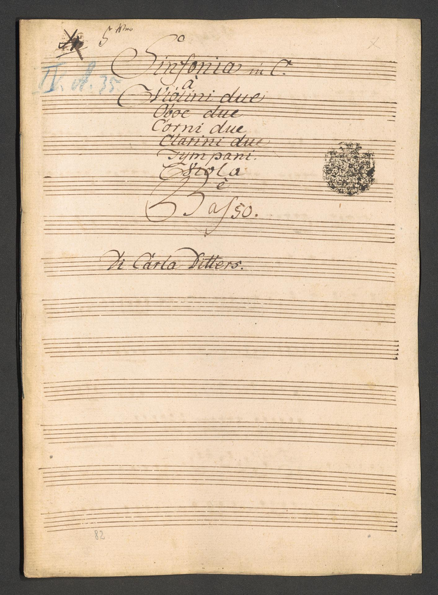 Sinfonia in C