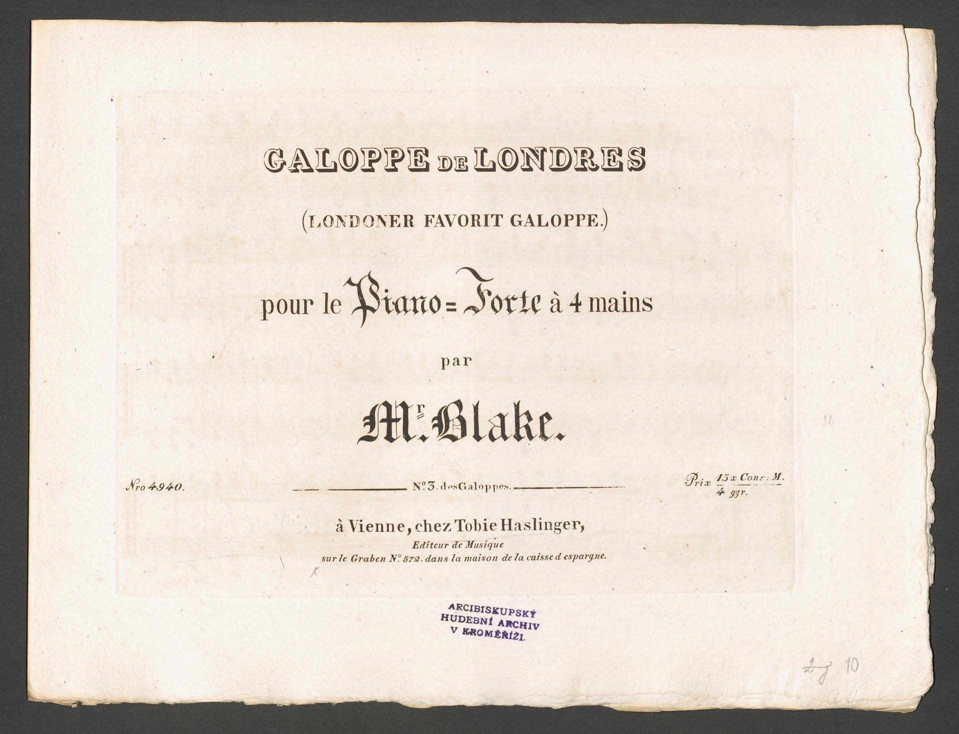 Galoppe de Londres