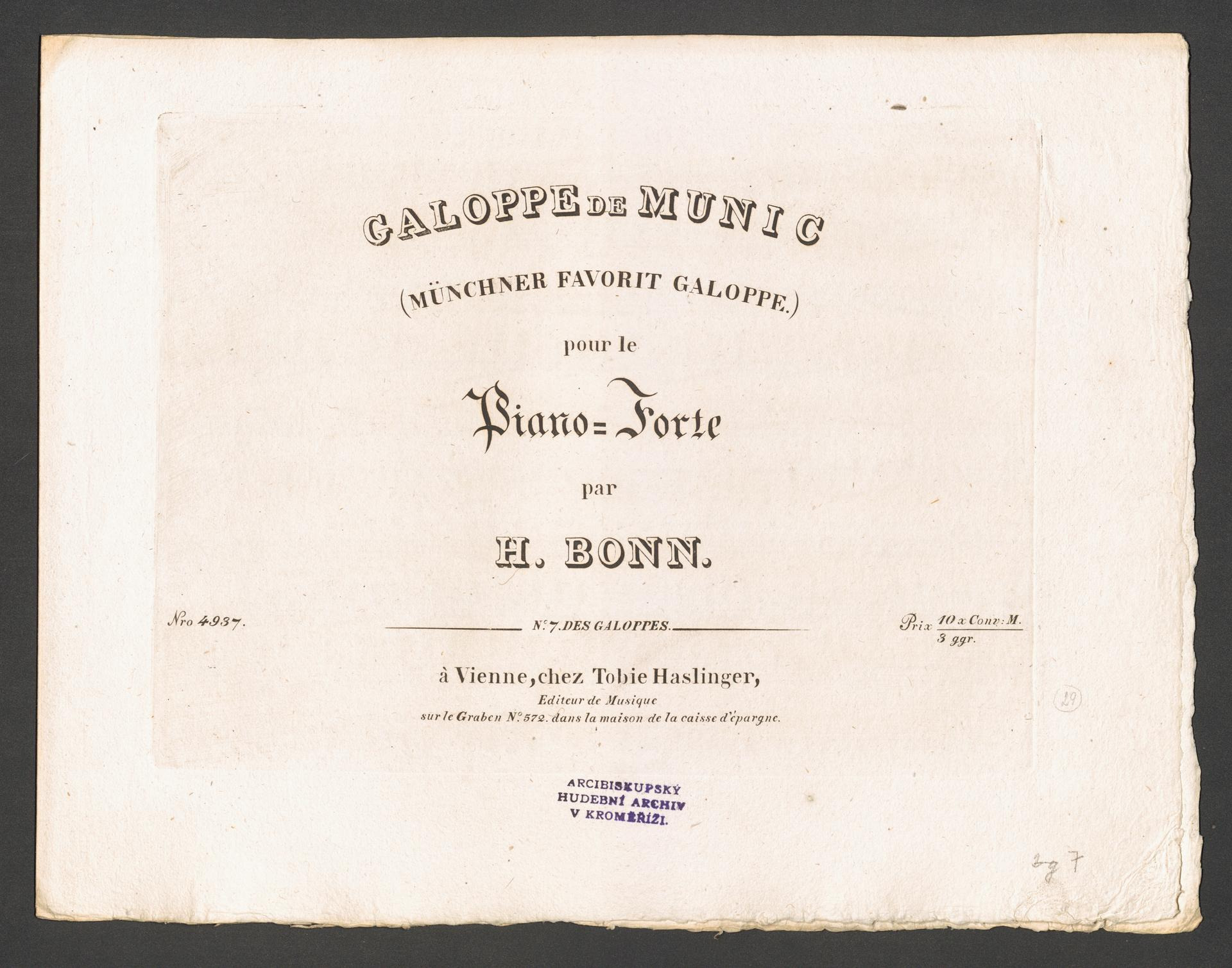 Galoppe de Munic 