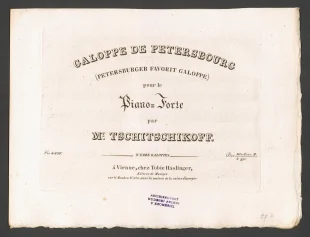 Galoppe de Petersbourg 