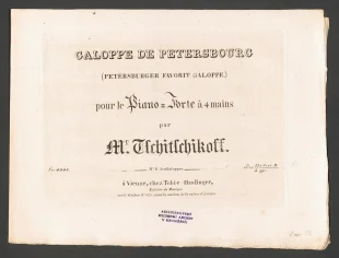 Galoppe de Petersbourg 