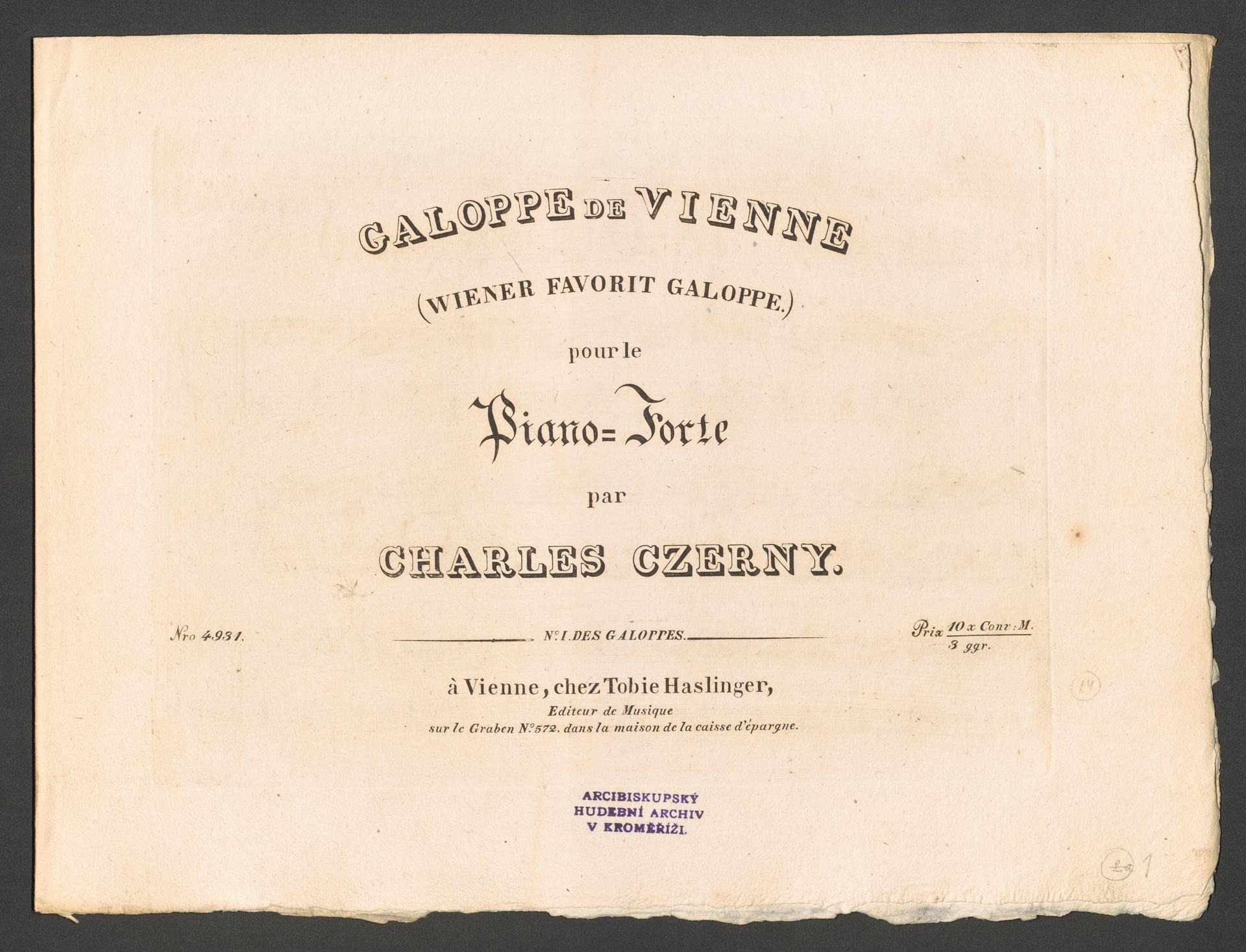 Galoppe de Vienne 