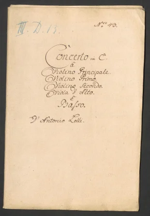 Concerto in C