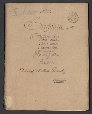 Sinfonia in D