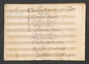Concertino à 12 Voci