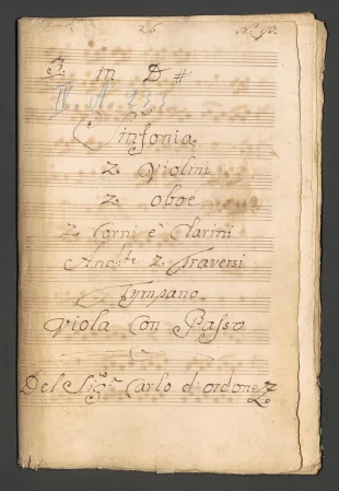 Sinfonia in D