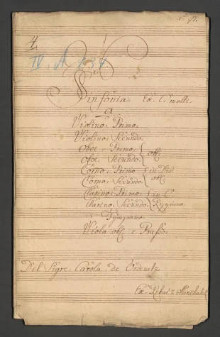 Sinfonia in C moll
