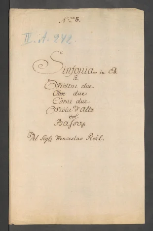 Sinfonia in Eb