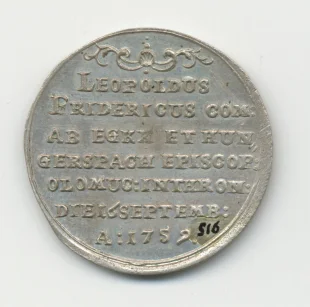 medaile intronizační