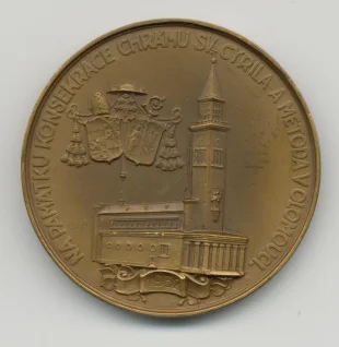medaile na chrám