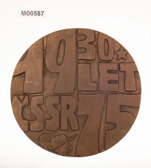 Medailon "30 let ČSSR"