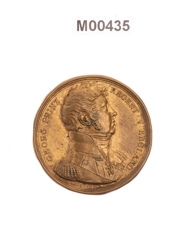 Medaile prince regenta Jiřího