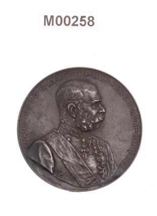 Medaile na paměť 60.výročí panová Františka Josefa I.