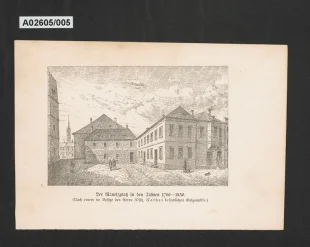 Plán stavby školy sv. Mořice, Olomouc, Mořické náměstí (nepostaveno)