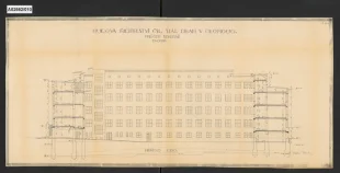 Budova ředitelství československých státních drah v Olomouci, ul. Nerudova 773/1