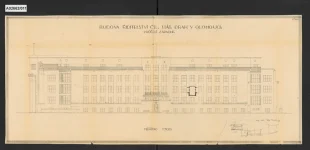 Budova ředitelství československých státních drah v Olomouci, ul. Nerudova 773/1