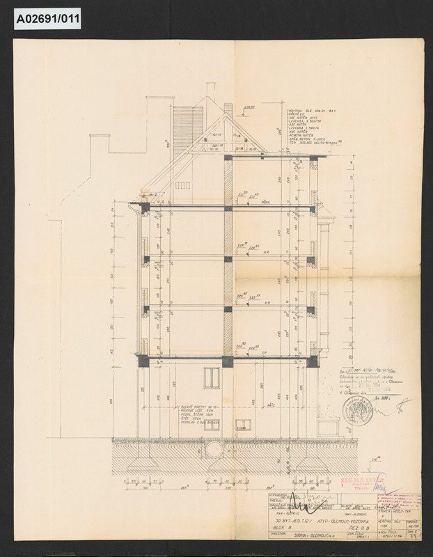 Domy Sigma, Olomouc, ul. Na Vozovce 812/20, 811/22, 823/22a, 810/24