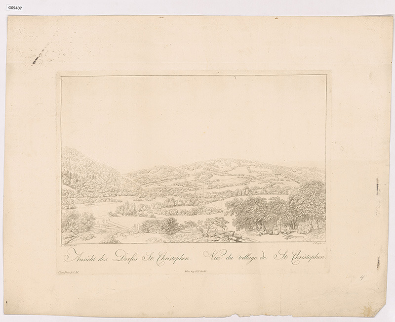 Pohled na vesnici St. Christophen
