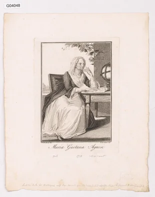 Portrét Marii Gaetany Agnesi
