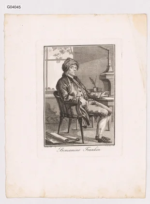Portrét Benjamina Frankliny