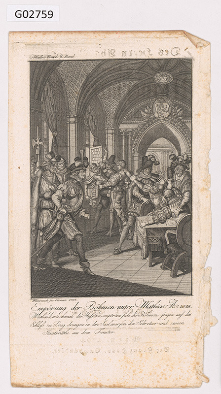Vzpoura Čechů proti Matyášovi r. 1618.