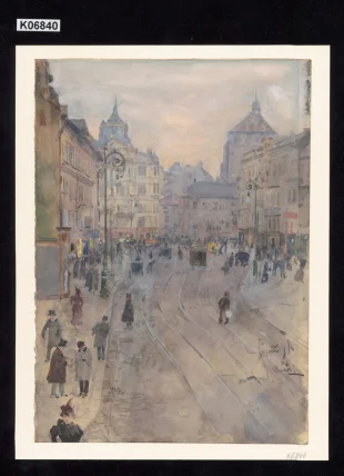 Ferdinandova (Národní) třída v Praze