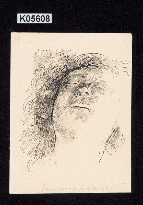 Ilustrace k S. K. Neumannovi - Ženský portrét Gainsboroughův