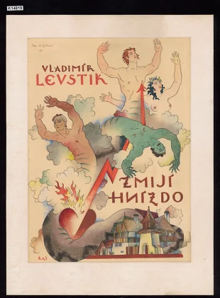 Návrh plakátu: Bohumil Levstik - Zmijí hnízdo