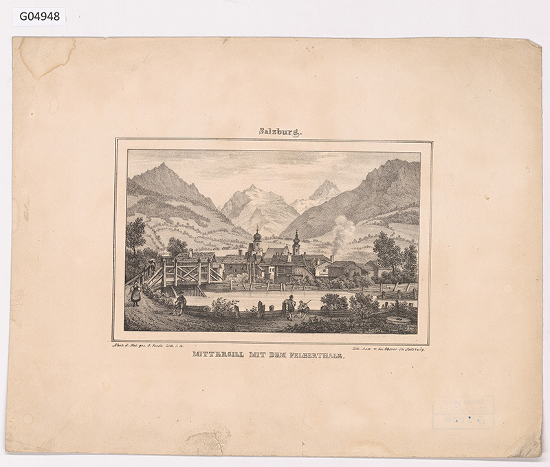 Salzburg, Mittersill mit dem Felberthale (soubor pohledů na Salzburg a okolí)