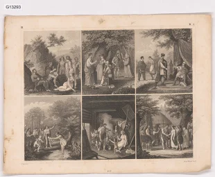 Názorný atlas k Slovníku naučnému, Národo- a dějepis. List II. 37.