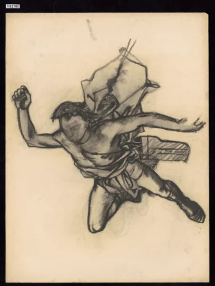 Ilustrace ke knize I. Olbrachta "Ze starých letopisů"