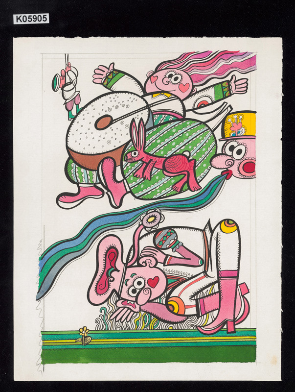 Ilustrace k Princezně Holubici