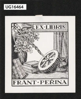 Ex-libris Frant. Peřina