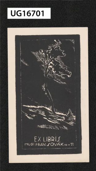 Ex libris MUDr. Prav. Sovák