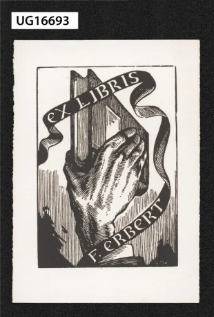 Ex libris F. Erbert