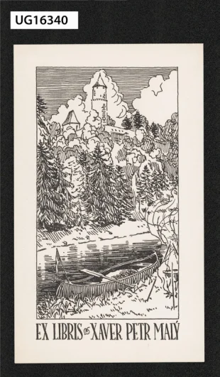 Ex libris Xaver Petr Malý