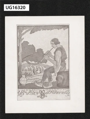 Ex Libris J. Fähnrich