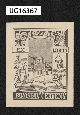 Ex libris Jaroslav Červený