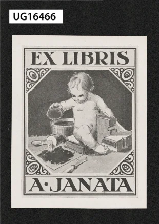 Ex libris A. Janata