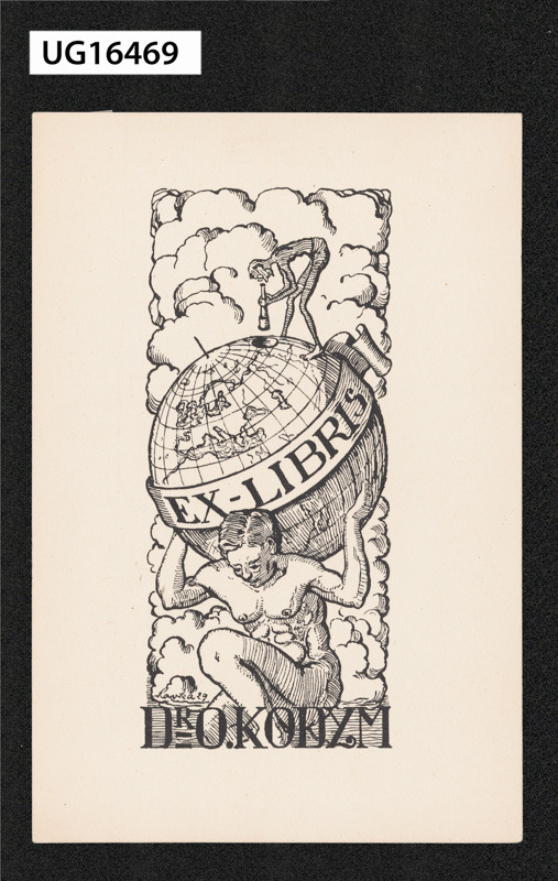 Ex-libris Dr. O. Kodym